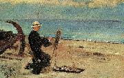 oscar bjorck maler pa skagen sonderstrand Peter Severin Kroyer